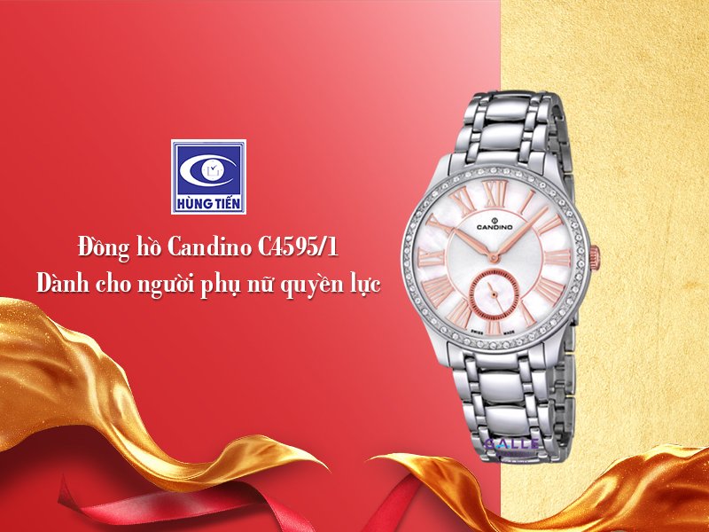 Đồng hồ Candino C4595/1 - Tuyệt tác dành cho người phụ nữ quyền lực