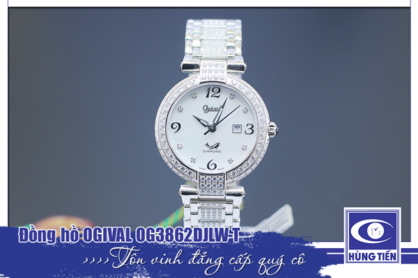 Đồng hồ Ogival OG3862DJLW-T - Tôn vinh đẳng cấp phái đẹp