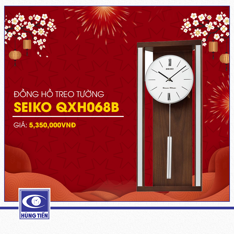 Đồng hồ treo tường Seiko - Quà tặng năm mới không thể thiếu