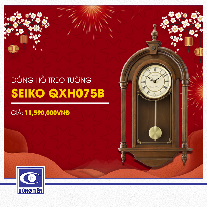 Đồng hồ treo tường Seiko - Quà tặng năm mới không thể thiếu