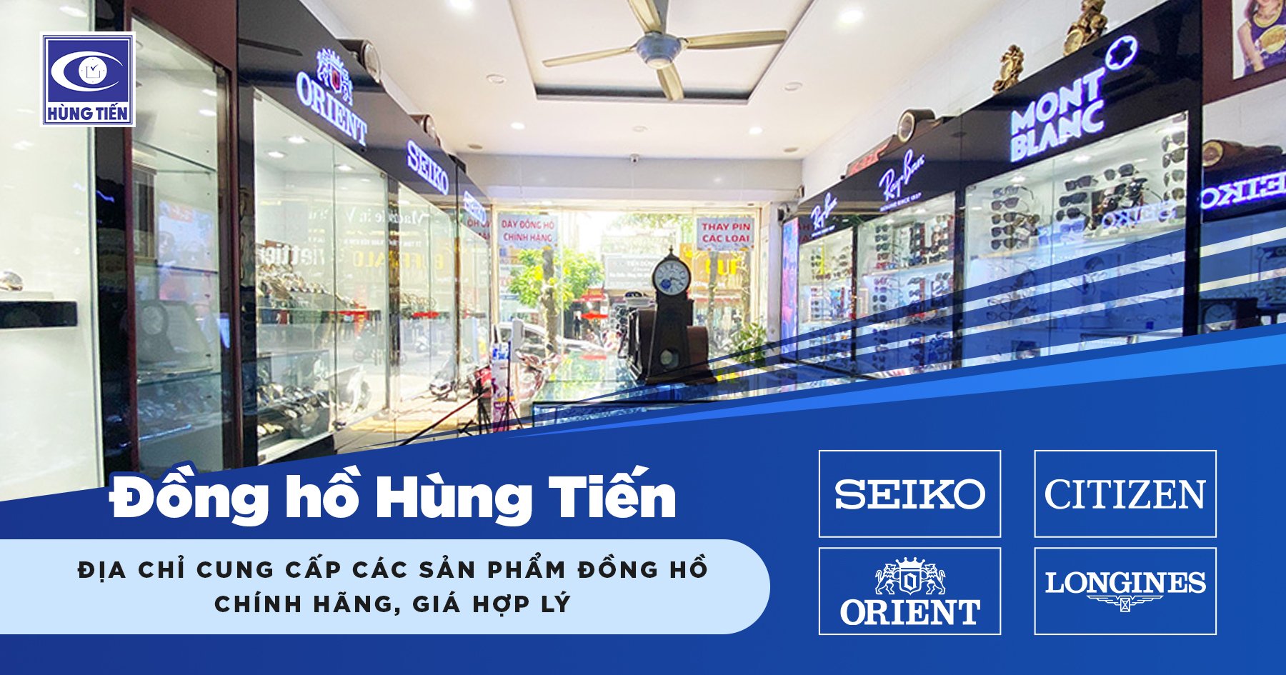 Mua đồng hồ chính hãng, chất lượng, giá tốt - Đến ngay Hùng Tiến