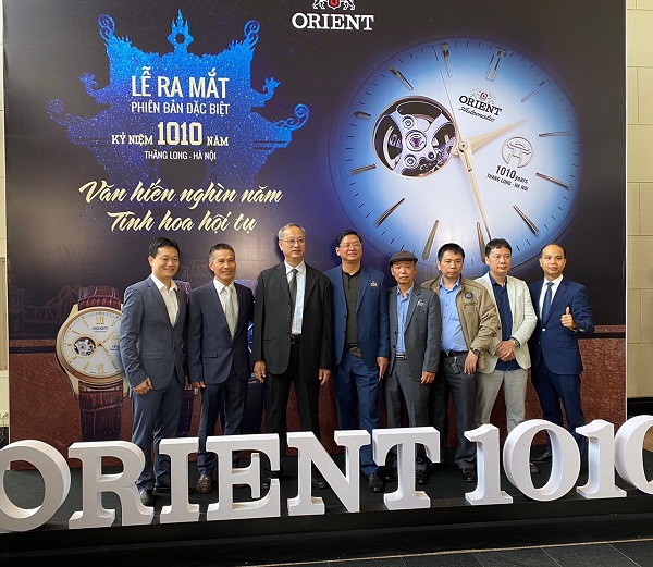 Orient 1010 -  Phiên bản đặc biệt chào mừng 1010 năm Thăng Long Hà Nội đã có mặt tại Đồng hồ Hùng Tiến