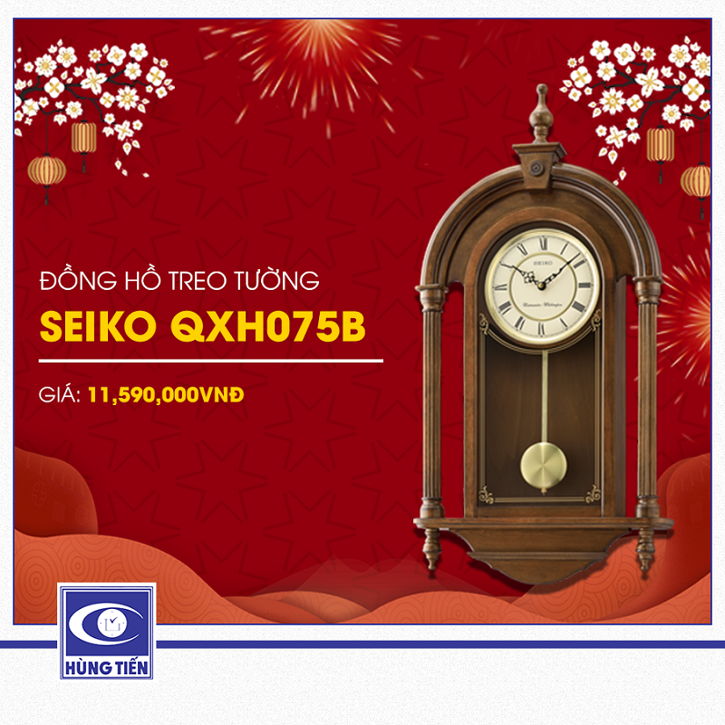 Quà tặng tân gia: Đừng bỏ qua 5 mẫu đồng hồ treo tường Seiko