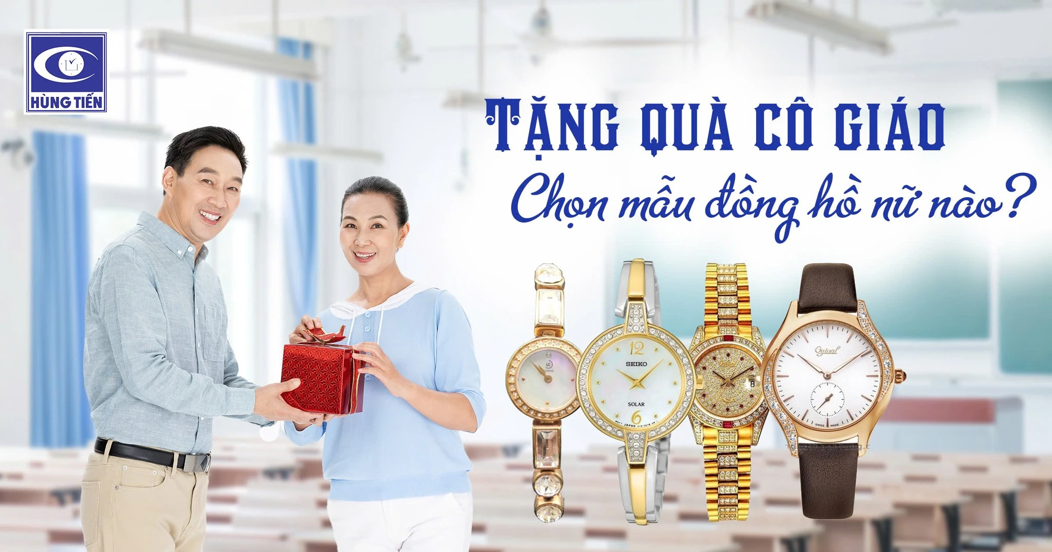 Đồng hồ nữ tặng cô giáo ngày 20/11: Chọn mẫu nào?