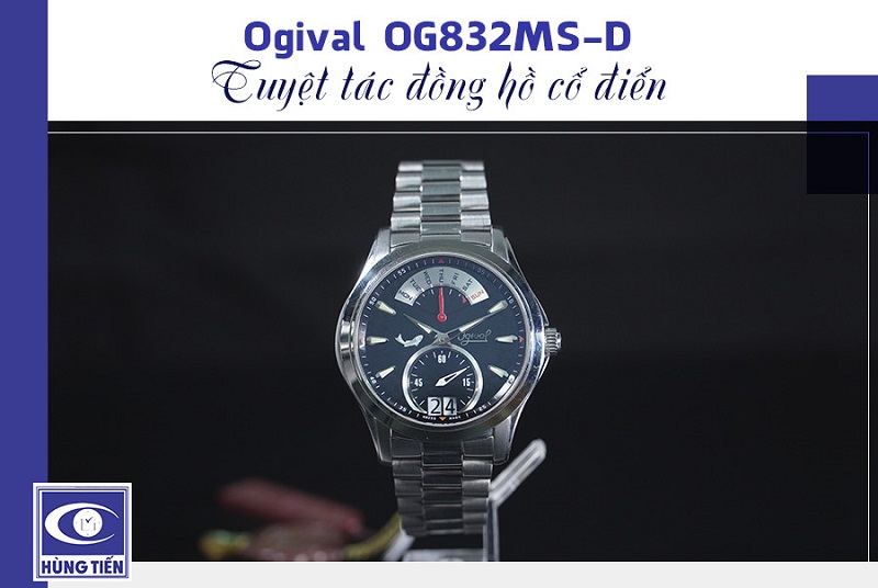 đồng hồ nam Ogival OG832MS-D